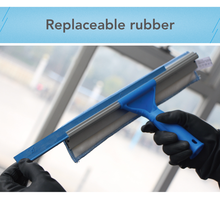 CT 2 In 1 Combo Window Squeegee - Cleanic Cleaning Equipment